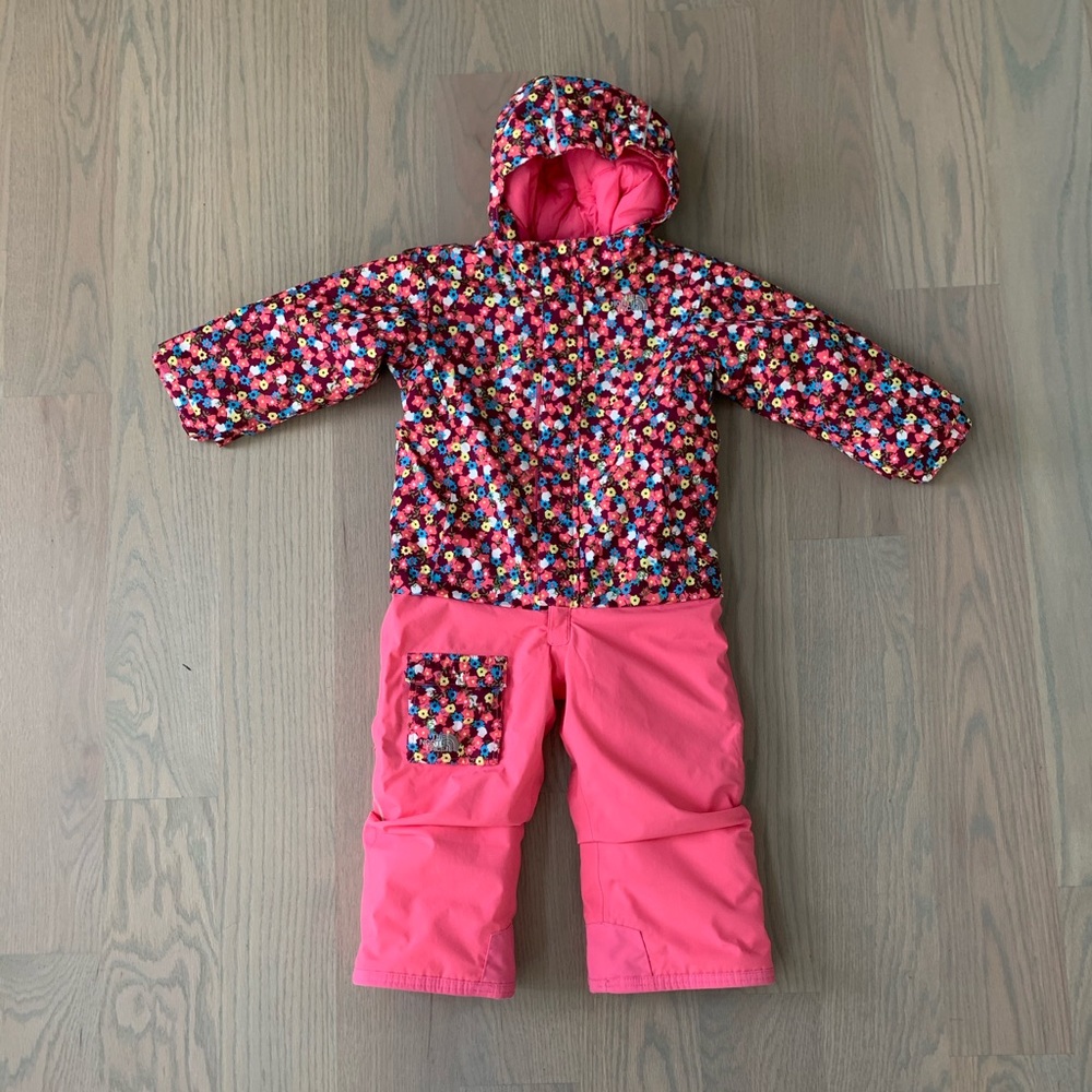 The Northface Girls Toddler Snow Suit